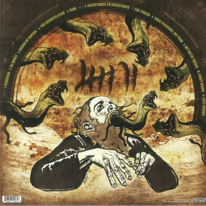 Обратная сторона обложки — SEVENTH STAR — Brood Of Vipers (20th Anniversary Edition) (B-STOCK)