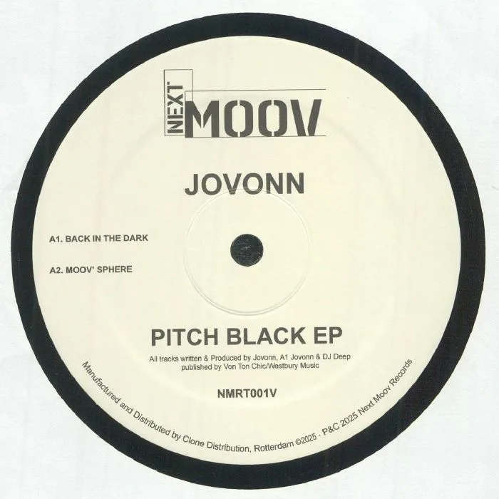 Front cover — JOVONN — Pitch Black EP