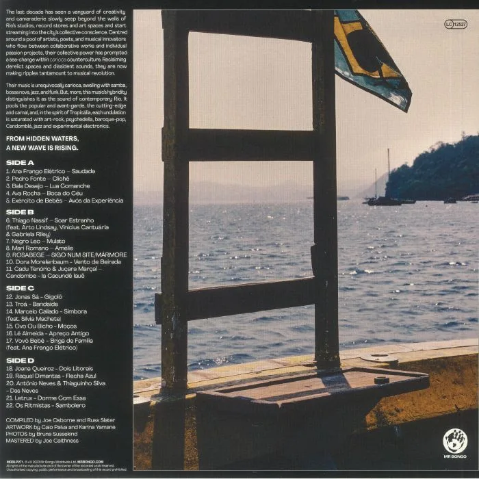 Обратная сторона обложки — VARIOUS — Hidden Waters: Strange & Sublime Sounds Of Rio De Janeiro