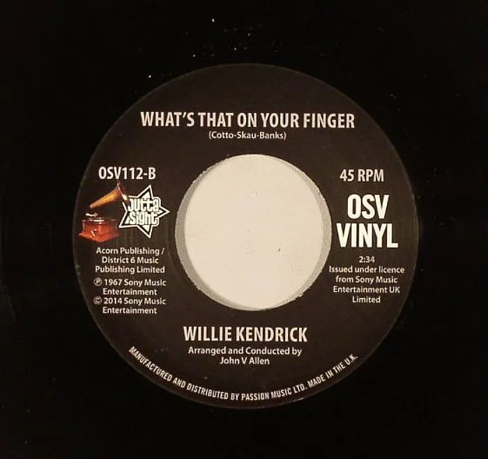 Back cover — Willie KENDRICK — Change Your Ways
