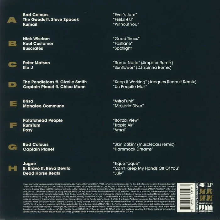 Back cover — VARIOUS — Twenty Years Of Bastard Jazz