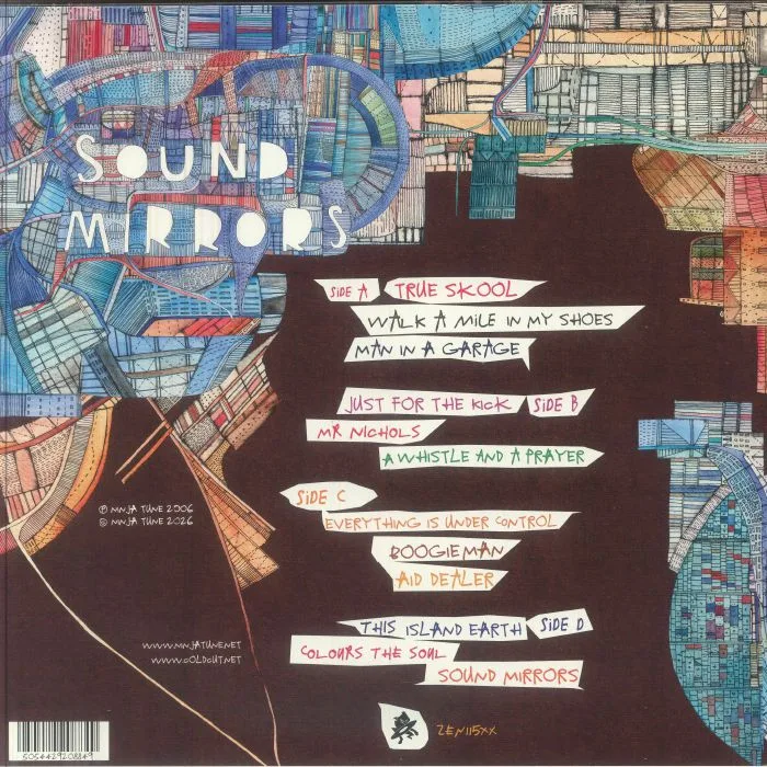 Обратная сторона обложки — COLDCUT — Sound Mirrors (20th Anniversary Edition) (Record Store Day RSD 2026)