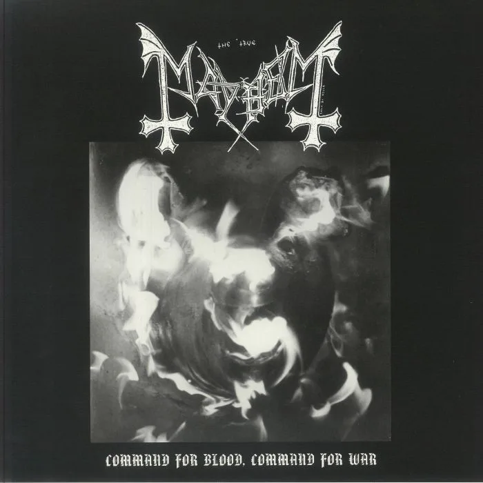 Front cover — MAYHEM — Command For Blood Command For War