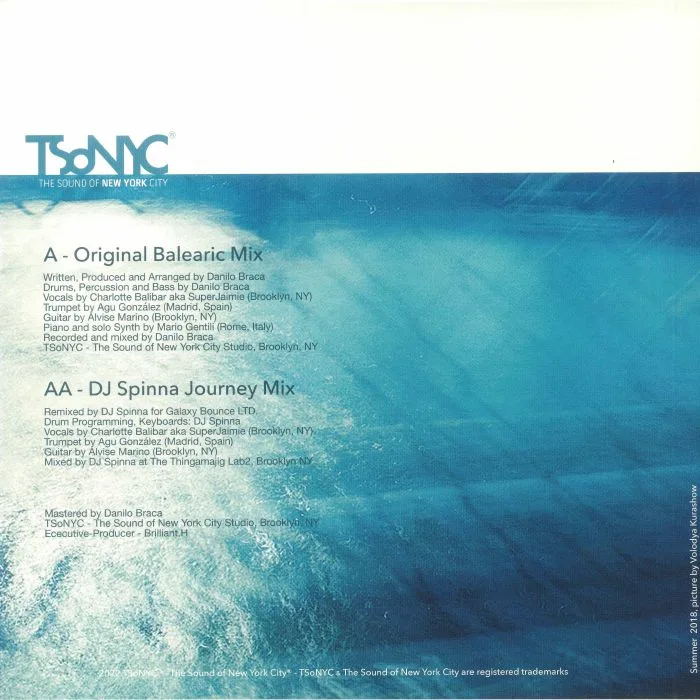 Back cover — Danilo BRACA — Piano Piano
