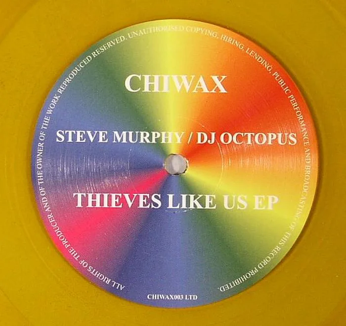 Лицевая сторона обложки — Steve MURPHY / DJ OCTOPUS — Thieves Like Us EP