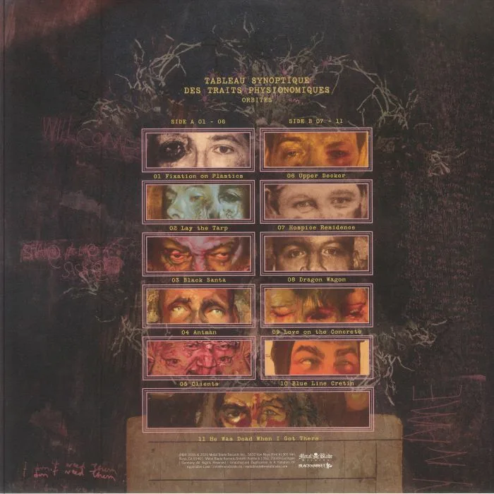Обратная сторона обложки — The RED CHORD — Clients (reissue)