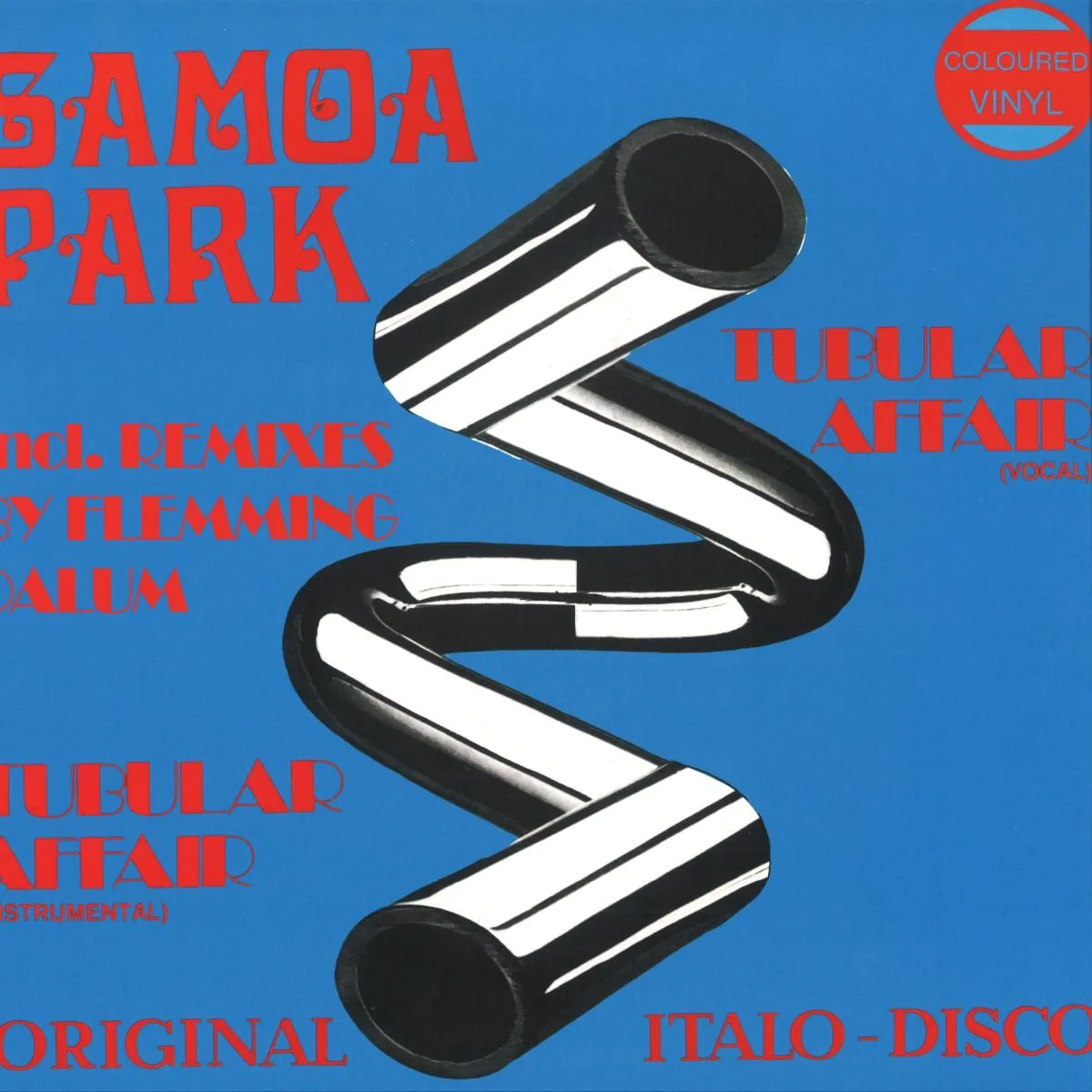 Обратная сторона обложки — Samoa Park — Tubular Affair