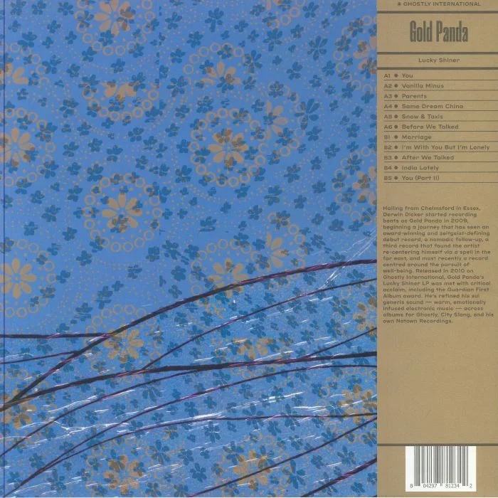 Обратная сторона обложки — GOLD PANDA — Lucky Shiner (Deluxe Edition)