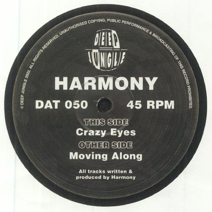 Back cover — HARMONY — Moving Along