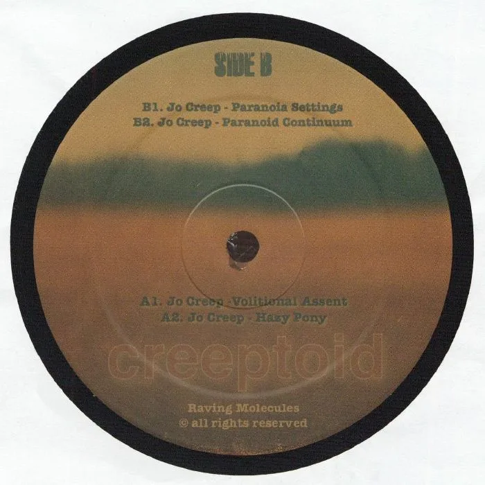 Back cover — Jo Creep — Creeptoid EP