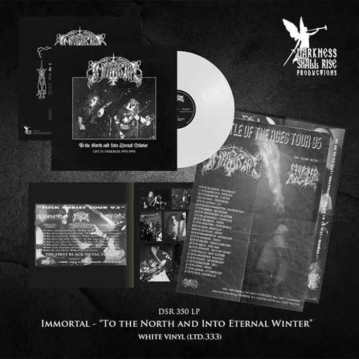 IMMORTAL — To The North & Into Eternal Winters: Live In Darkness 1993-1995