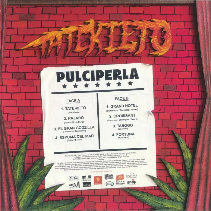 Обратная сторона обложки — PULCIPERLA — Tatekieto