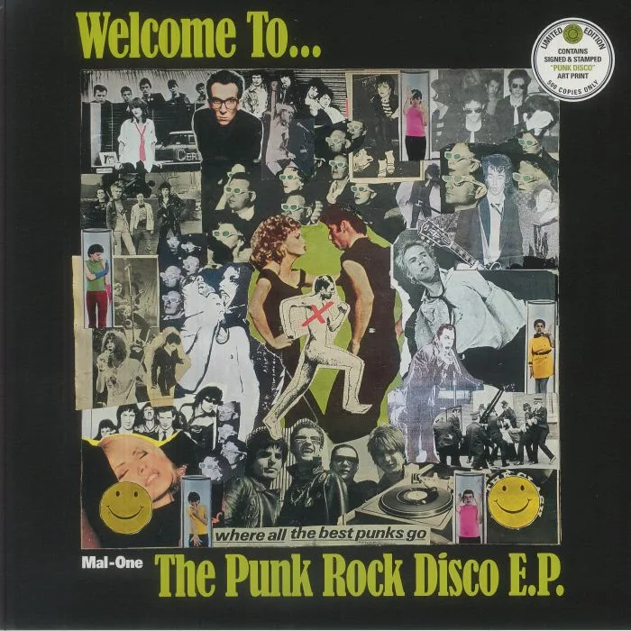 MAL ONE — Welcome To The Punk Rock Disco EP