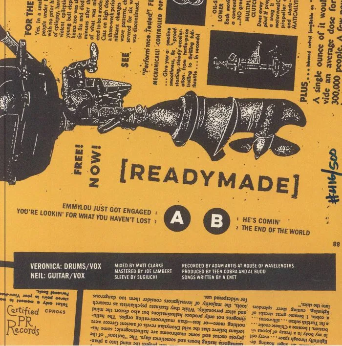 Обратная сторона обложки — TEEN COBRA — Readymade