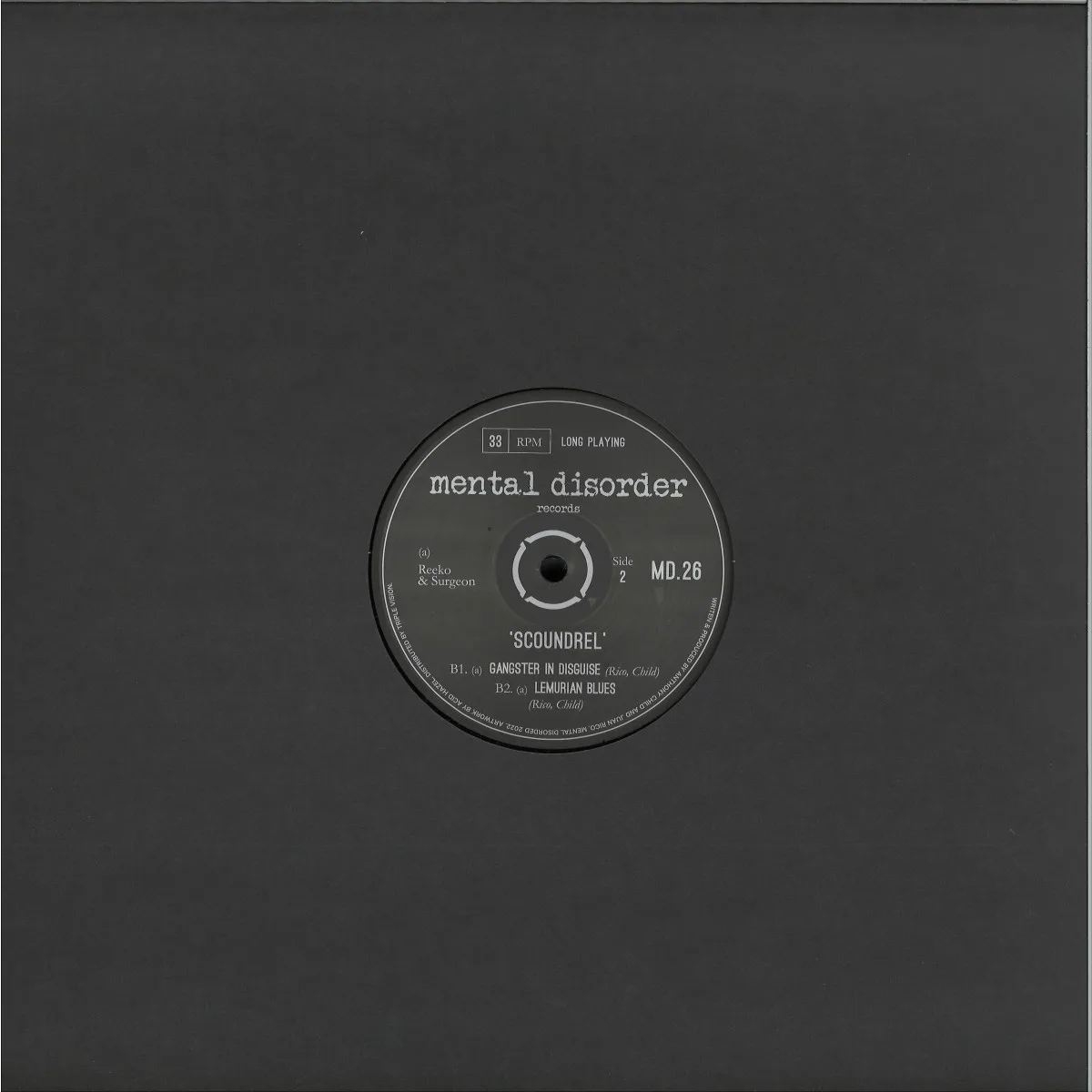 Back cover — Reeko&Surgeon — Scoundrel