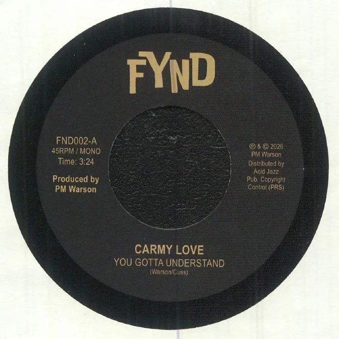 Carmy LOVE / FYND — You Gotta Understand