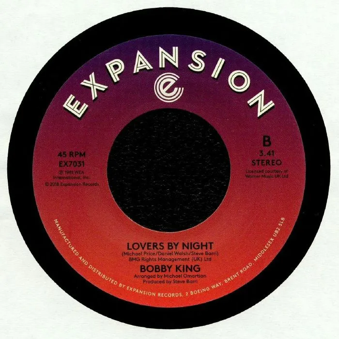 Back cover — Bobby KING — If You Don't Want My Love