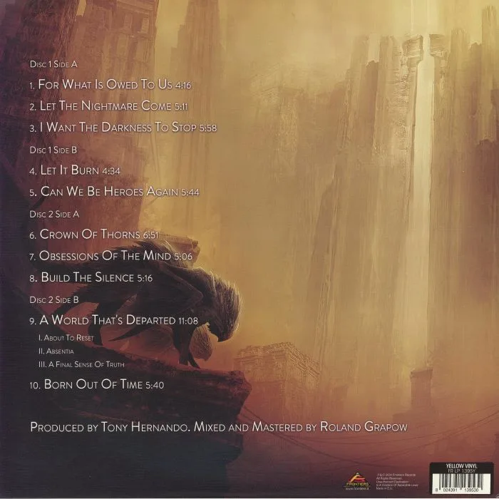 Back cover — LORDS OF BLACK — Mechanics Of Predacity (B-STOCK)