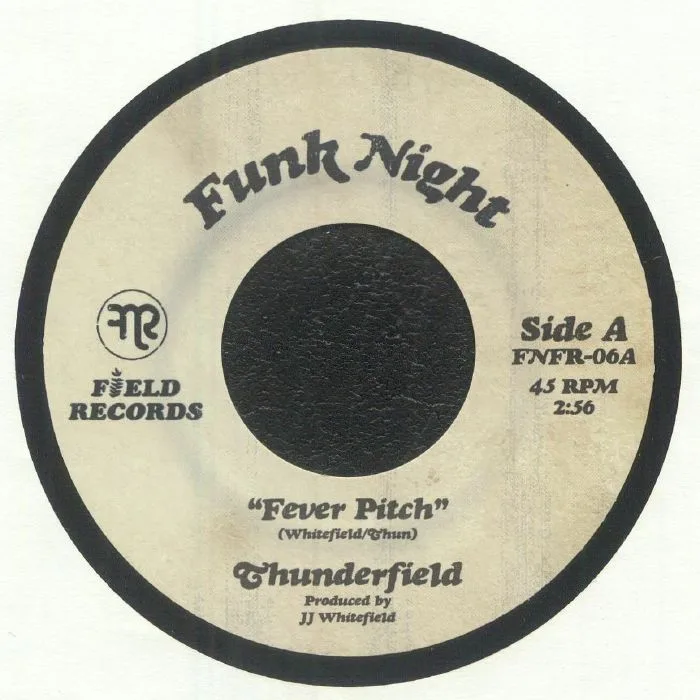 Front cover — JJ WHITEFIELD presents THUNDERFIELD — Fever Pitch