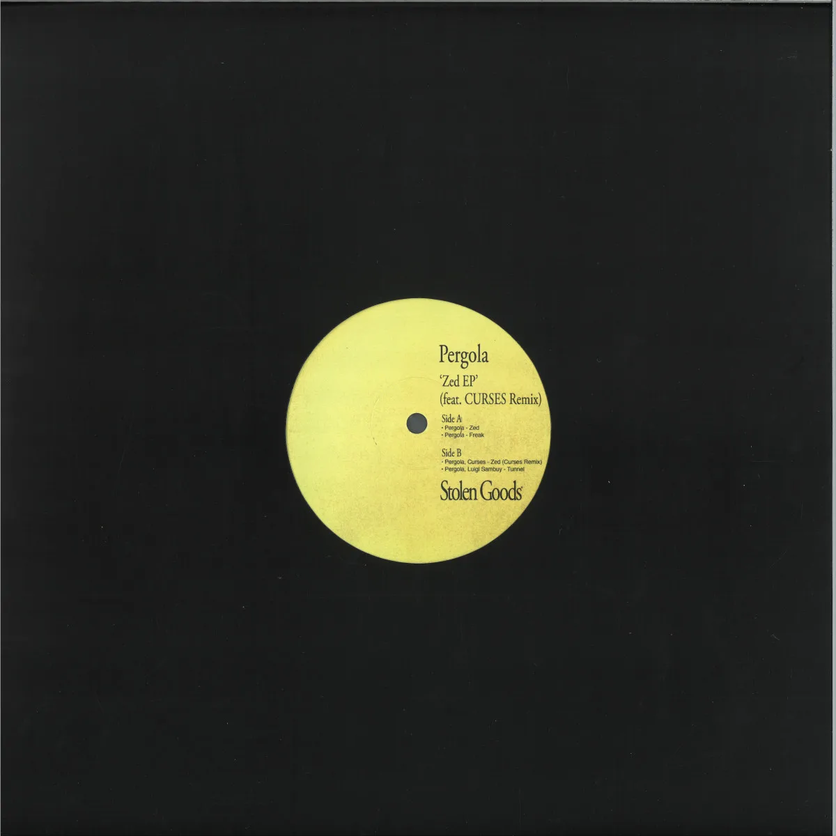 Back cover — Pergola — Zed EP