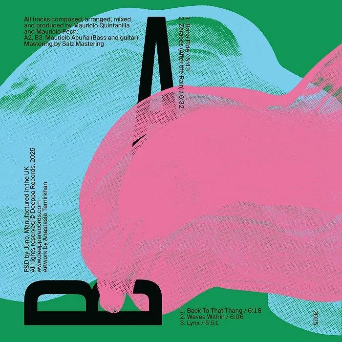 Back cover — Luca FERRAND / SELVA — Waves Within EP