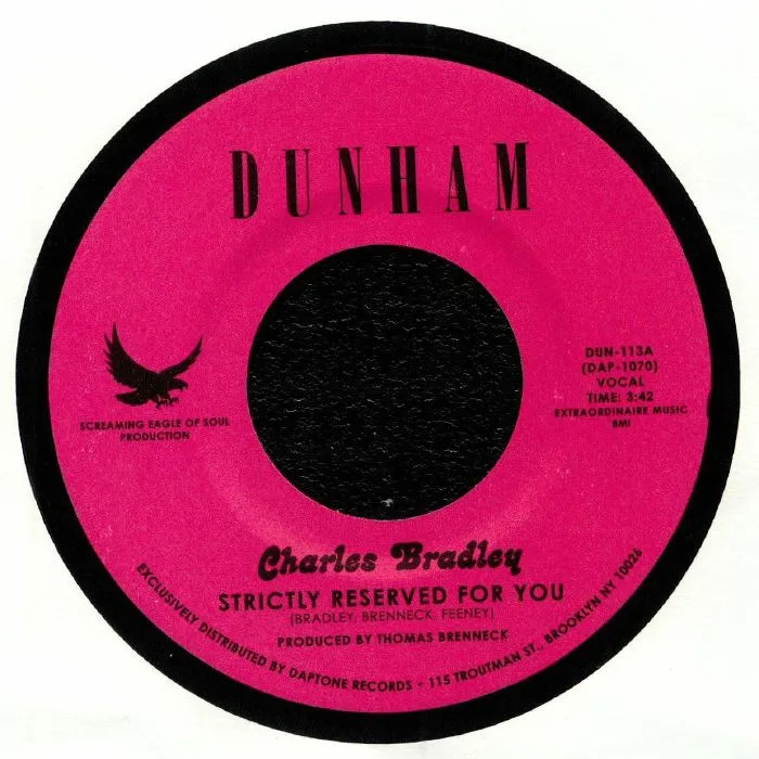 Charles BRADLEY — Strictly Reserved For You