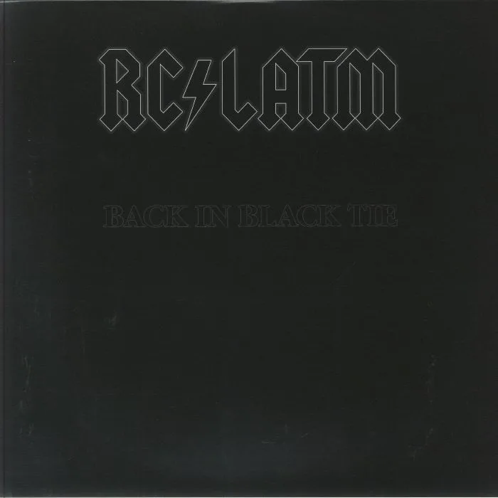 Front cover — Richard CHEESE & LOUNGE AGAINST THE MACHINE — Back In Black Tie