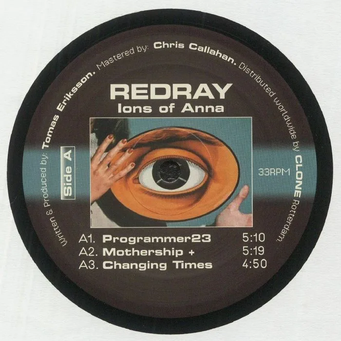 Лицевая сторона обложки — REDRAY — Ions Of Anna