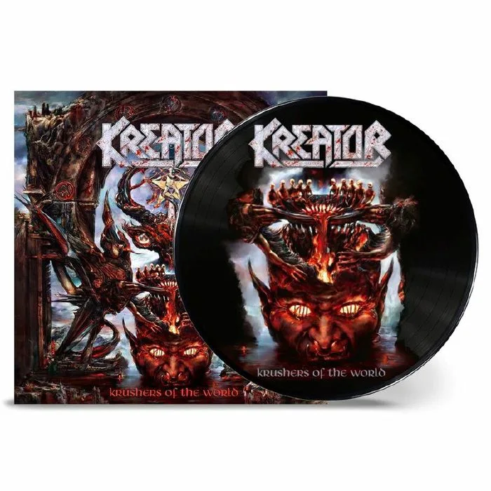 Front cover — KREATOR — Krushers Of The World