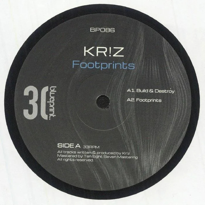 Лицевая сторона обложки — KR!Z — Footprints