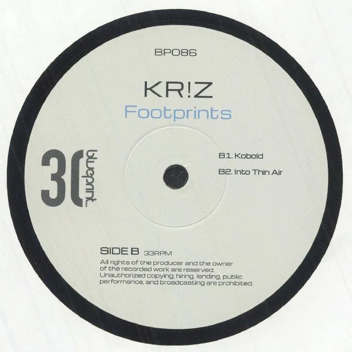 Обратная сторона обложки — KR!Z — Footprints