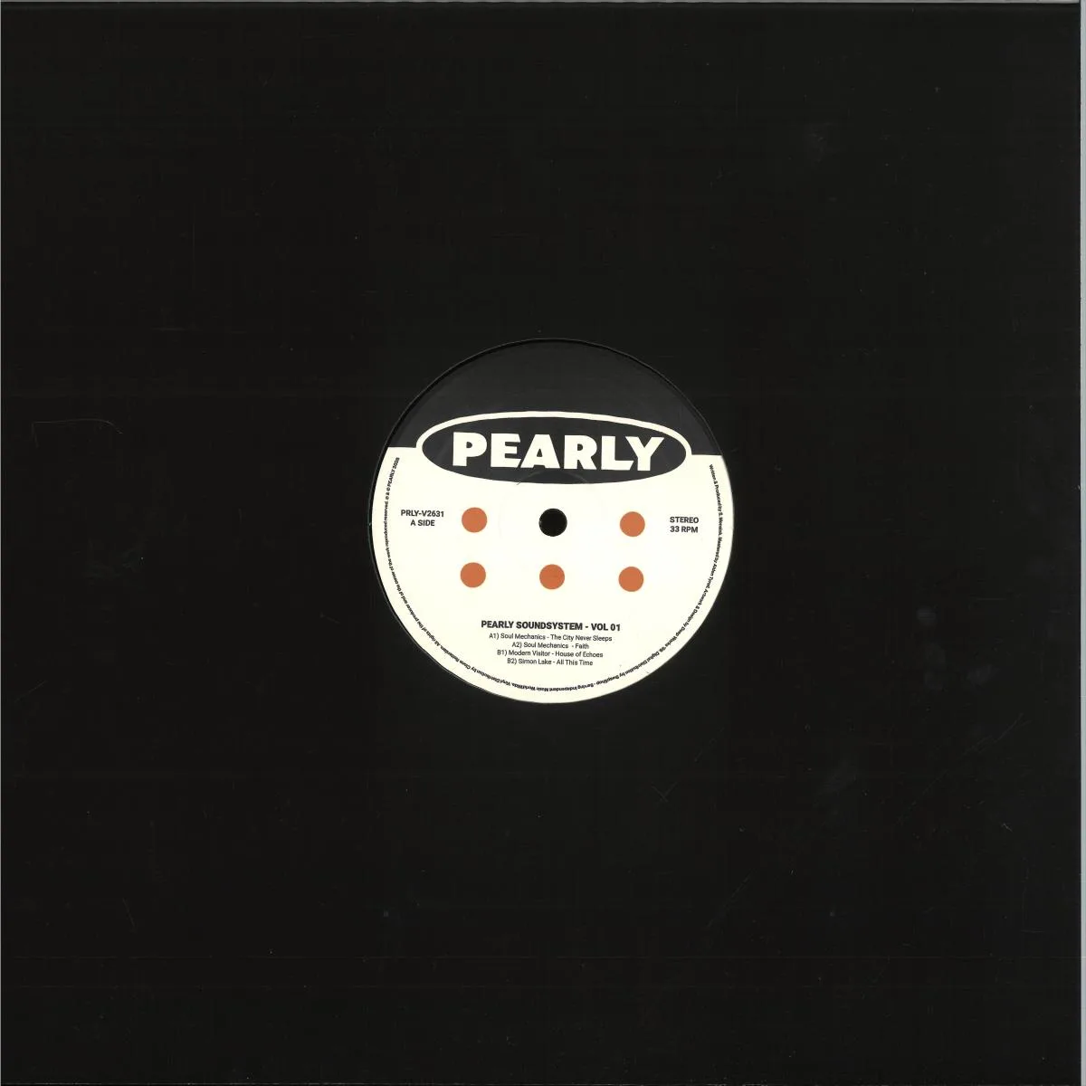 Обратная сторона обложки — Pearly Soundsystem — Vol 01