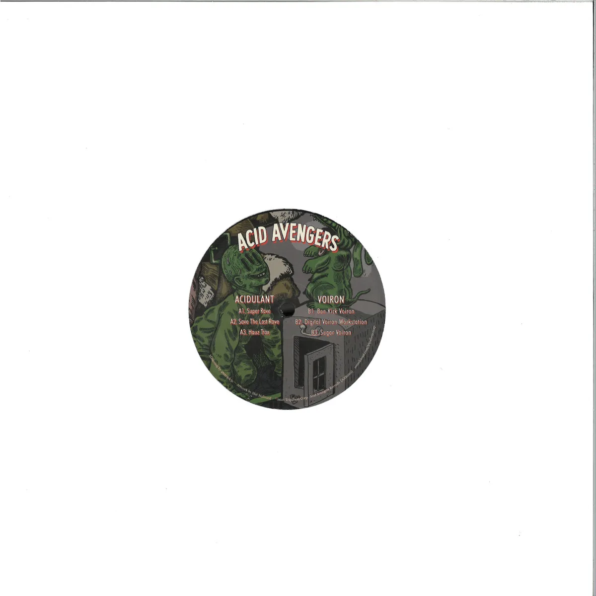Back cover — Acidulant/Voiron — Acid Avengers 020
