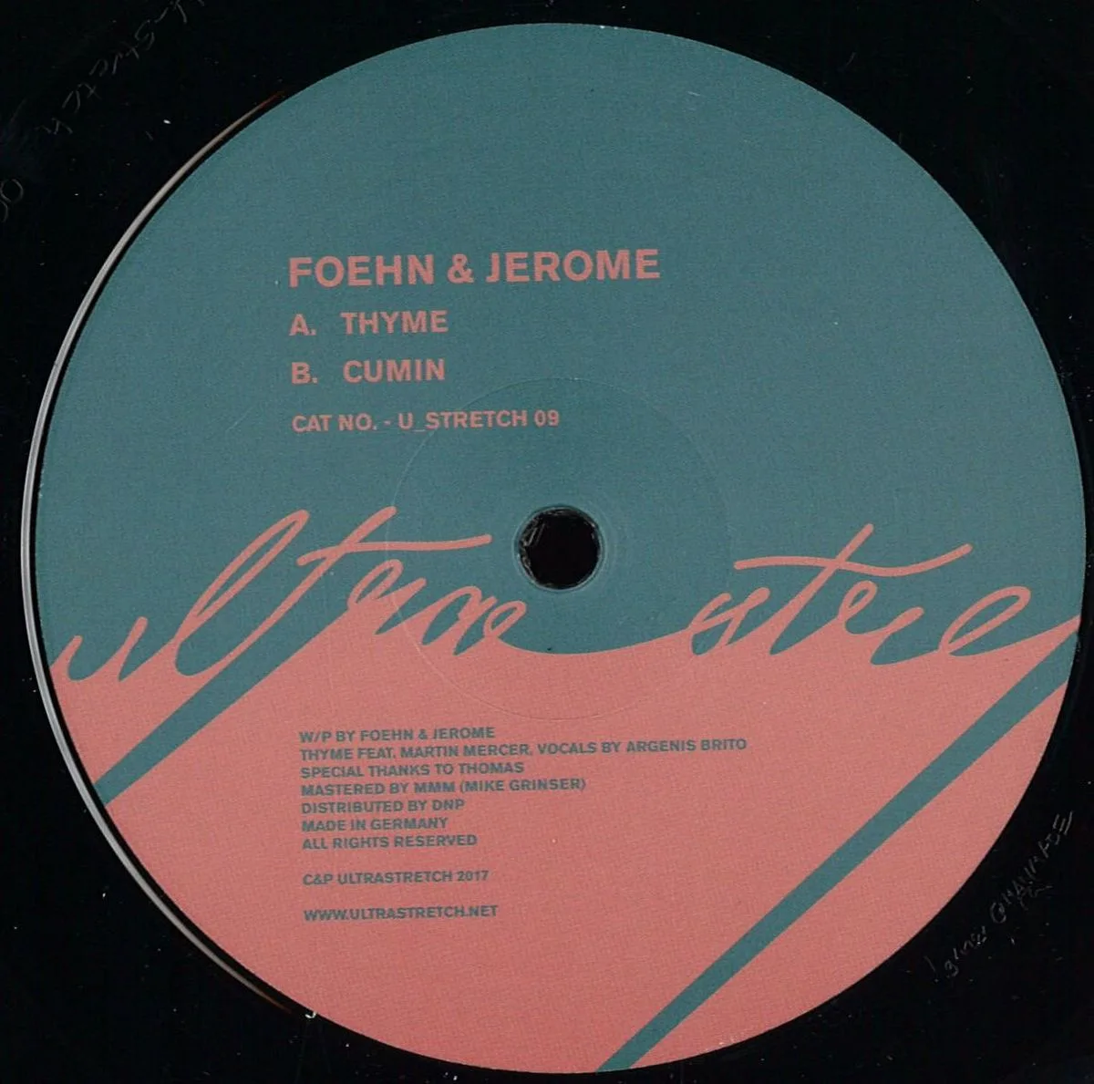 Front cover — Foehn & Jerome — Thyme/cumin