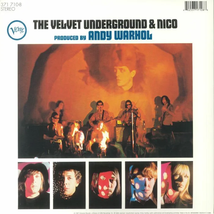 Обратная сторона обложки — The VELVET UNDERGROUND / NICO — Velvet Underground & Nico (remastered)