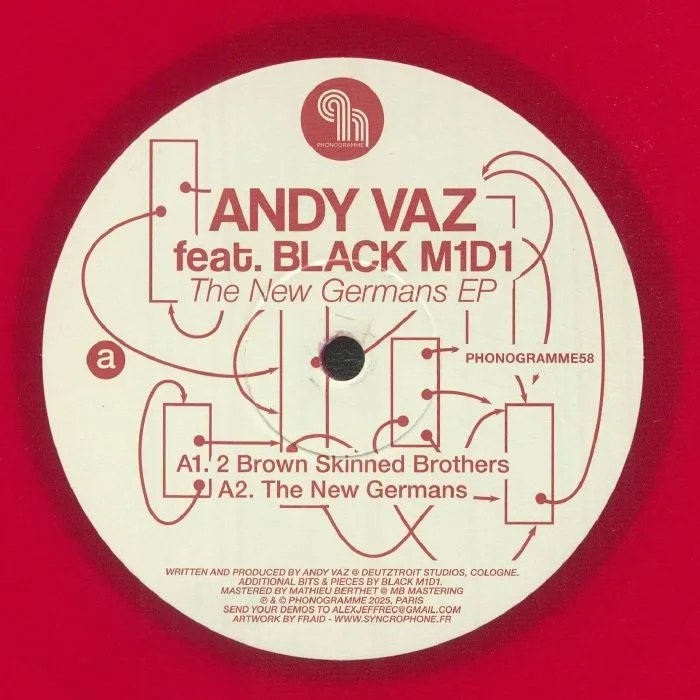 Andy VAZ feat BLACK M1D1 — The New Germans EP