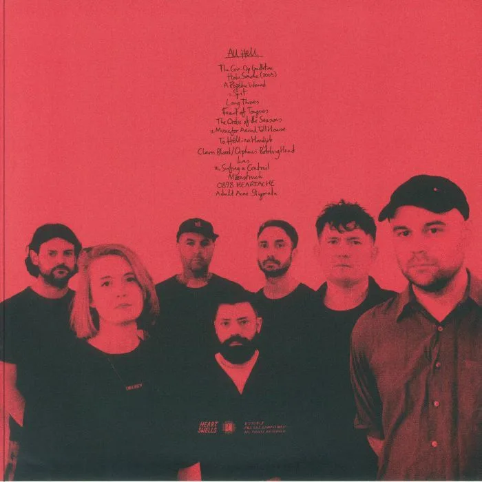 Обратная сторона обложки — LOS CAMPESINOS! — All Hell