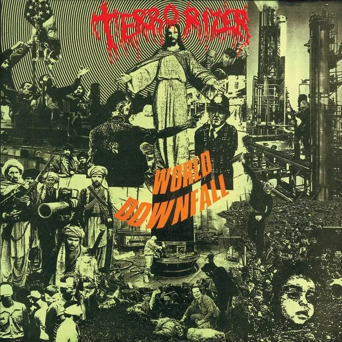 Back cover — TERRORIZER — World Downfall (reissue)