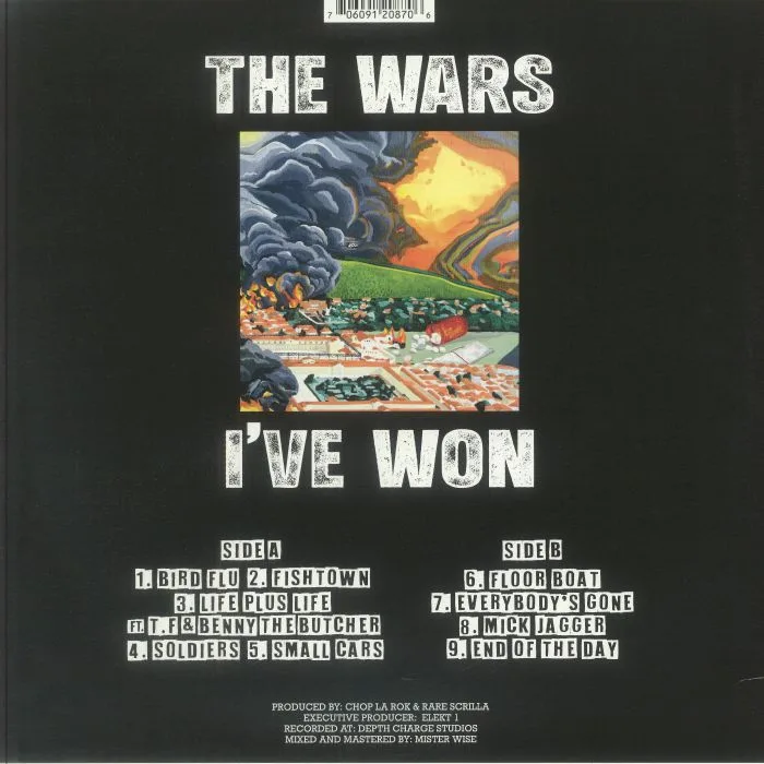 Обратная сторона обложки — OT THE REAL — The Wars I've Won