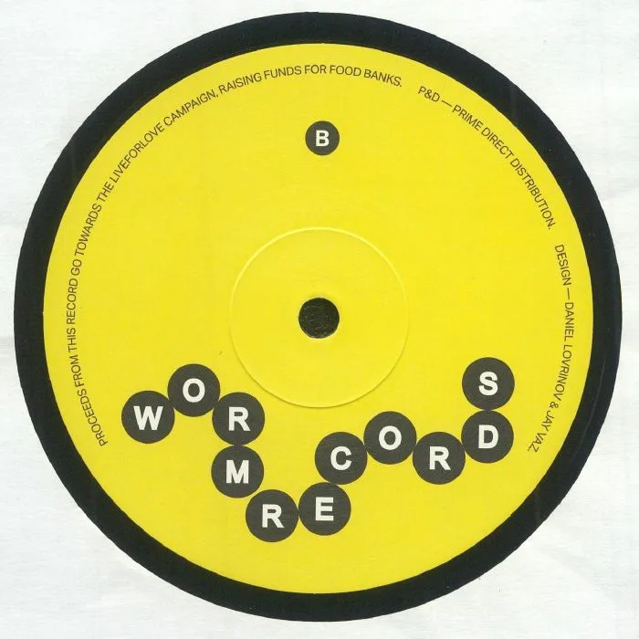 Back cover — BOULDERHEAD / WOOKA / DMX KREW / JORG KUNING — Worm Records 002