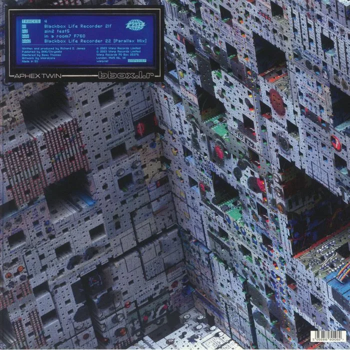 Обратная сторона обложки — APHEX TWIN — Blackbox Life Recorder 21f