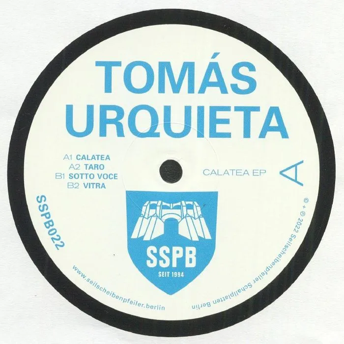 Front cover — Tomas URQUIETA — Calatea EP