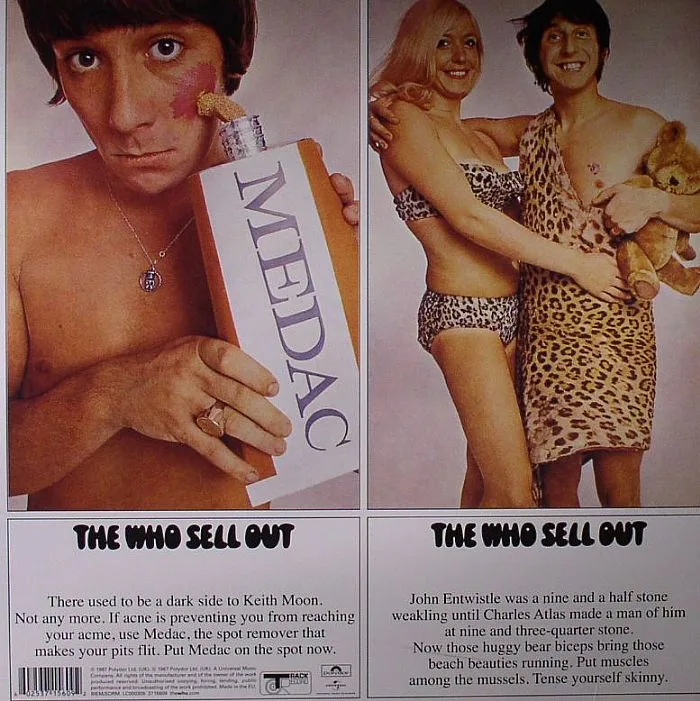 Обратная сторона обложки — The WHO — The Who Sell Out