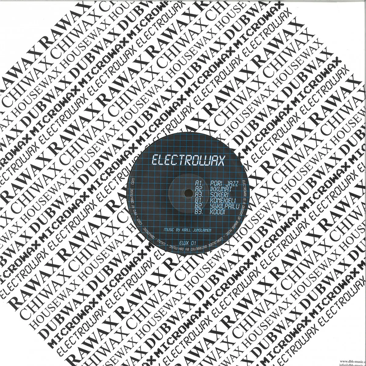 Back cover — Konerytmi — Konekieli EP