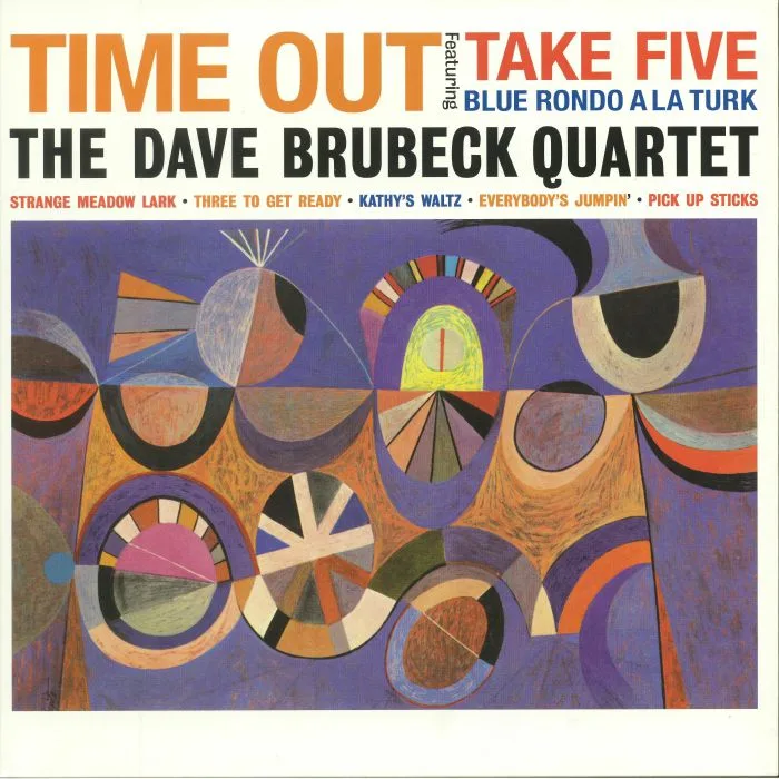 Лицевая сторона обложки — DAVE BRUBECK QUARTET — Time Out (reissue)