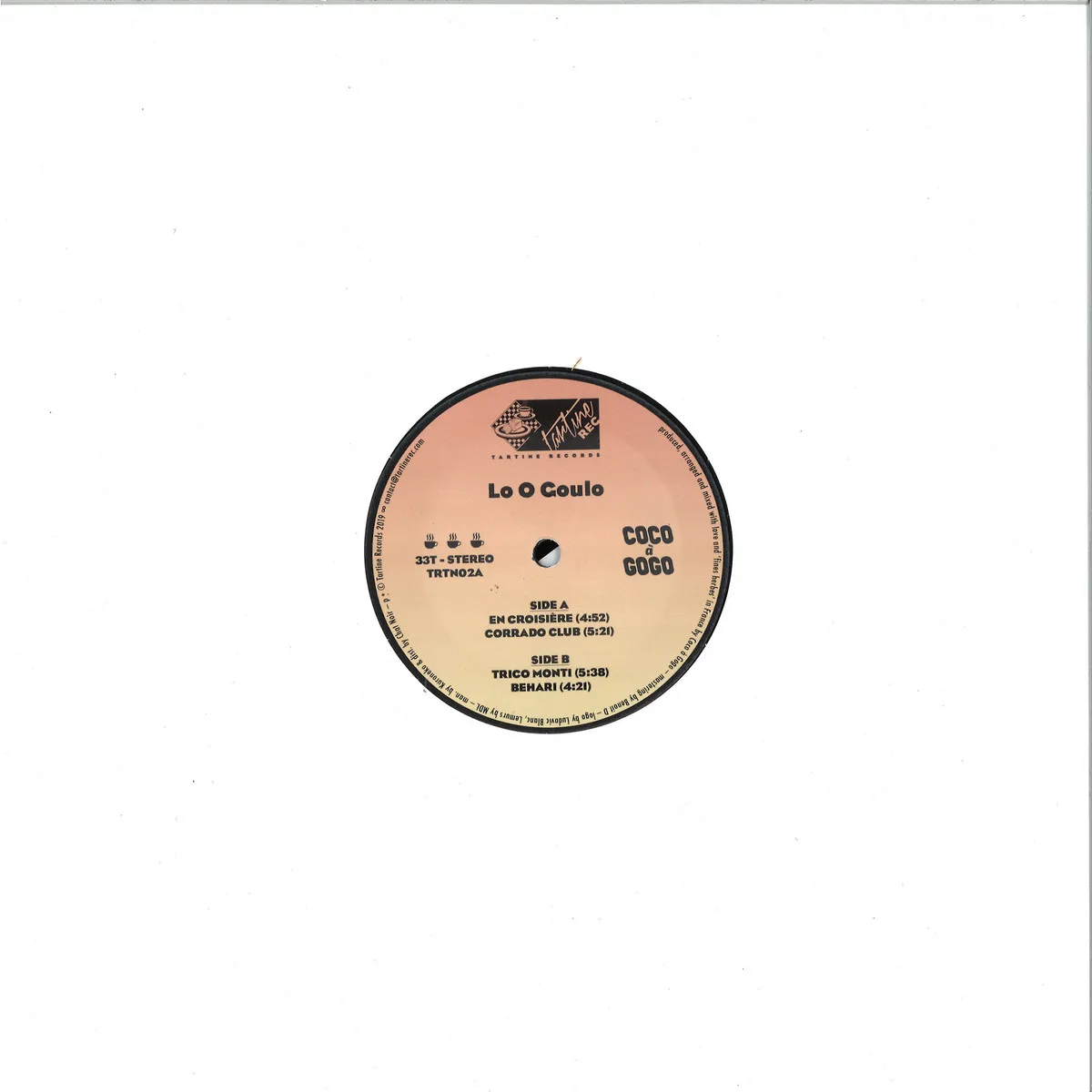 Back cover — Coco À Gogo — Lo O Goulo