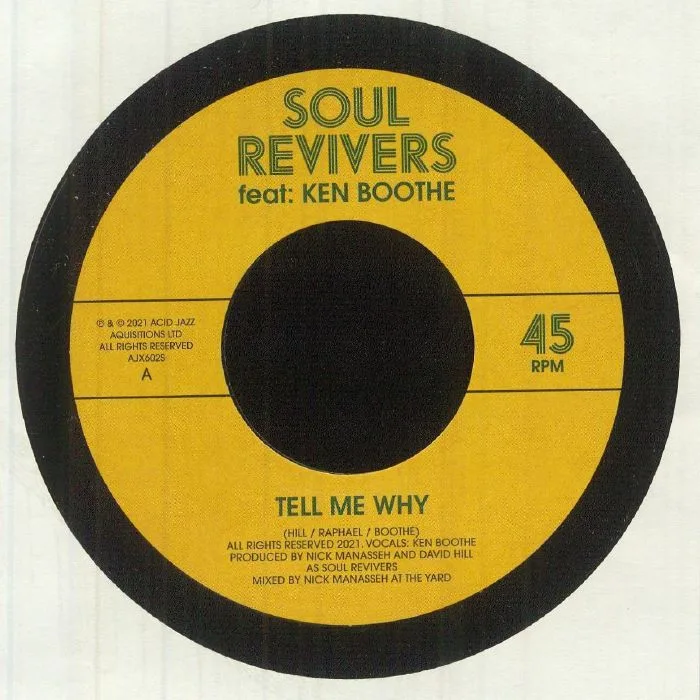 SOUL REVIVERS feat KEN BOOTHE — Tell Me Why