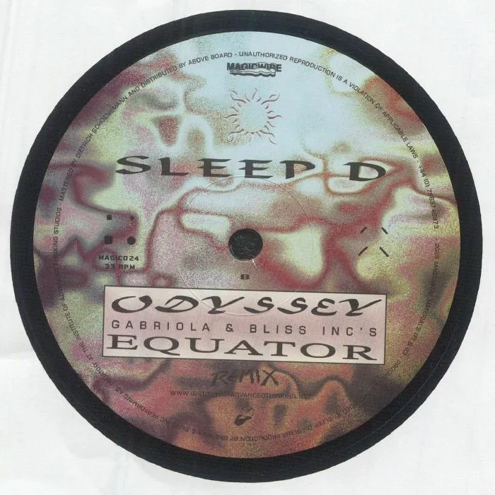 Back cover — SLEEP D — Odyssey