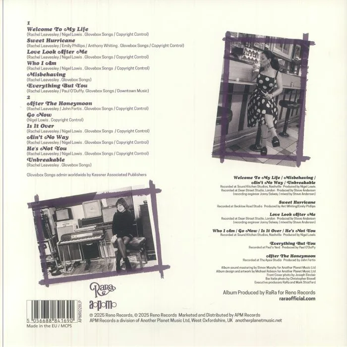 Back cover — RARA — Rara