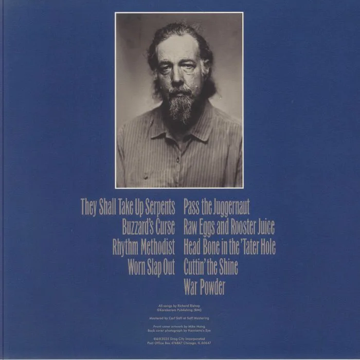 Обратная сторона обложки — Sir Richard BISHOP — Hillbilly Ragas